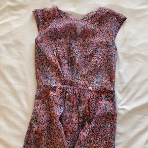 JCrew Sweet Meadow Silk Dress